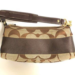 Coach Brown Logo Purse